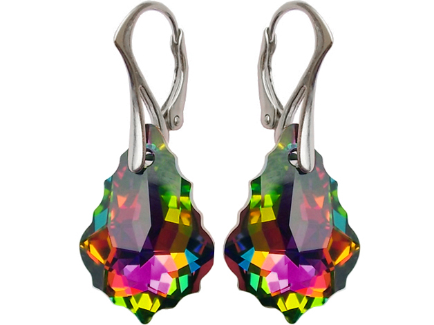 

Kolczyki Swarovski Baroque 22mm Vitrail Medium
