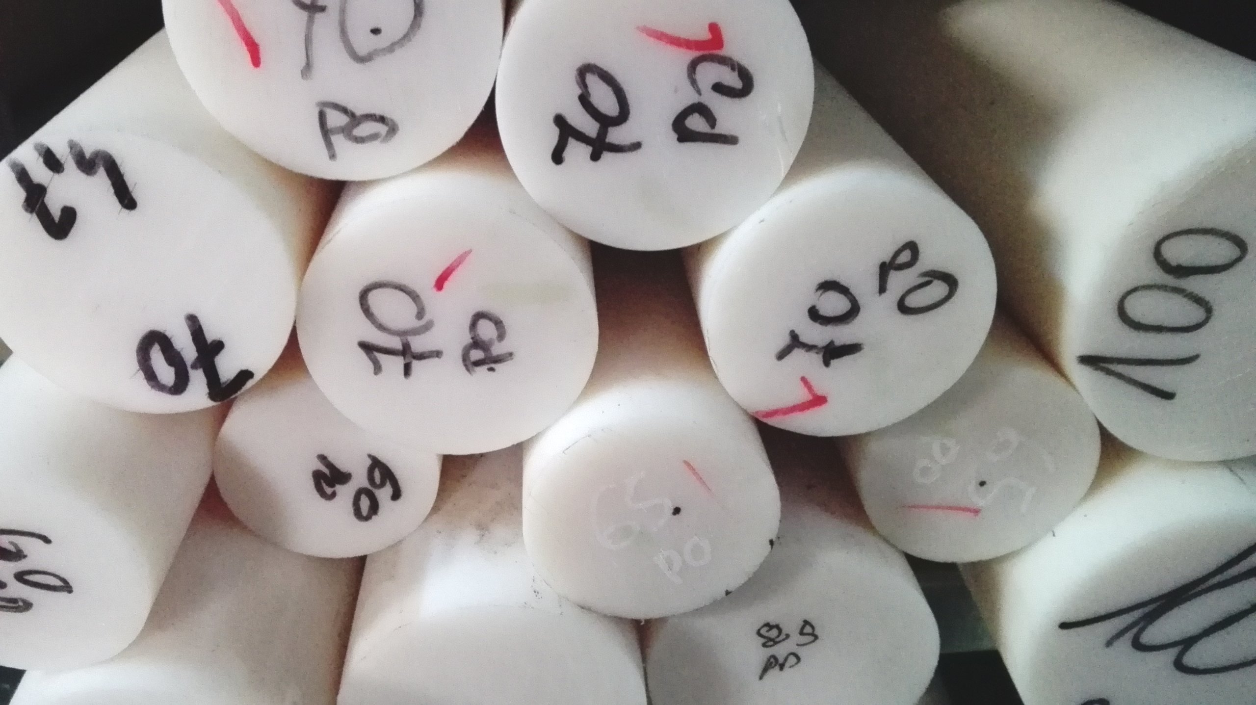 Wałek Pręt Poliamid PA6 fi 80 x 50 mm 24H Jakość Marka Magpol