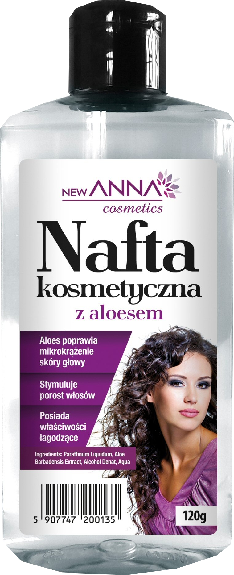 

Nafta Kosmetyczna Z Aloesem Na Porost Włosów Anna