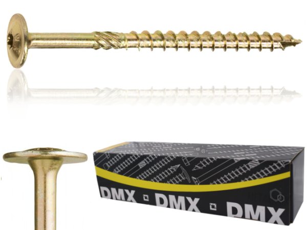 

Wkręty Ciesielskie 6x280 Torx Łeb Talerzowy 50szt