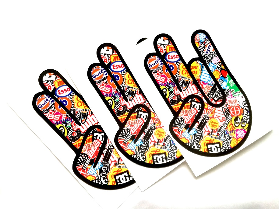 

Shocker Hand German Cult classic naklejka sticker