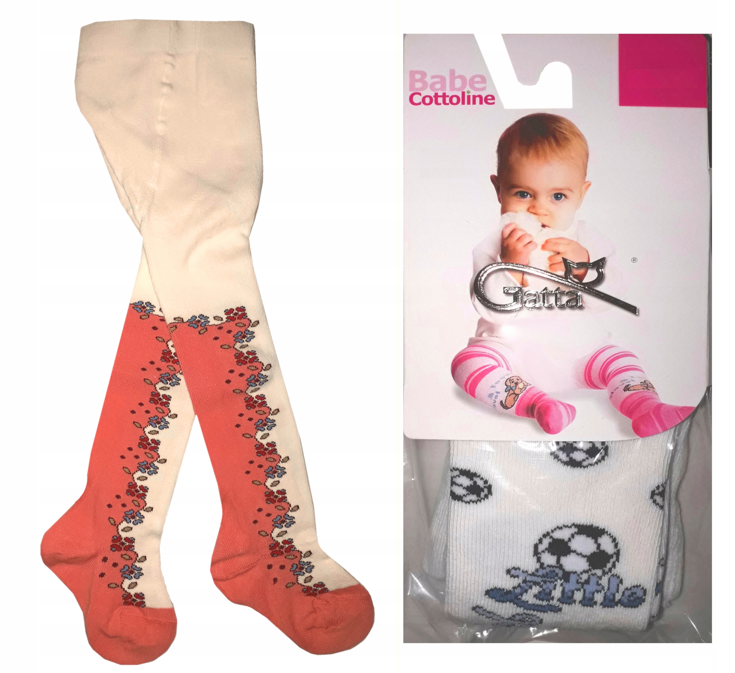 

Gatta rajstopki #110 Babe Cottoline bawełna 80-86