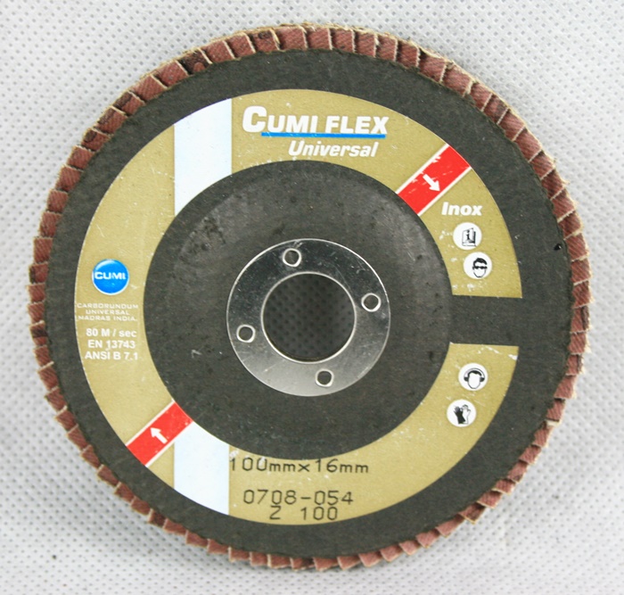 TARCZA LAMELKOWA LISTKOWA CUMI 100MM GR100 10szt EAN (GTIN) 5908211701790