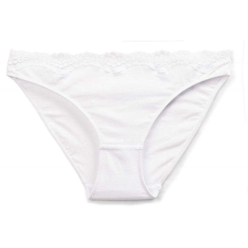 

2X Figi Majtki Mini Bikini Biel Atlantic RCP014 XL