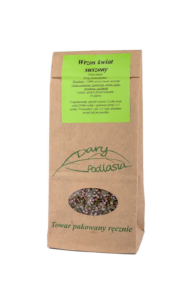 

Wrzos kwiat wrzosu Zioła 200g Dary Podlasia