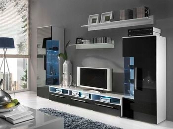 Komoda STILO -WYSOKI POŁYSK+ LED GRATIS Liczba szuflad 4