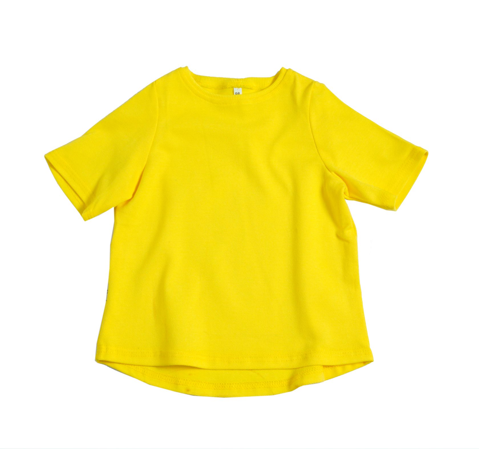 

F&r T-shirt Polski Żółty Przedłużany Żółty 110