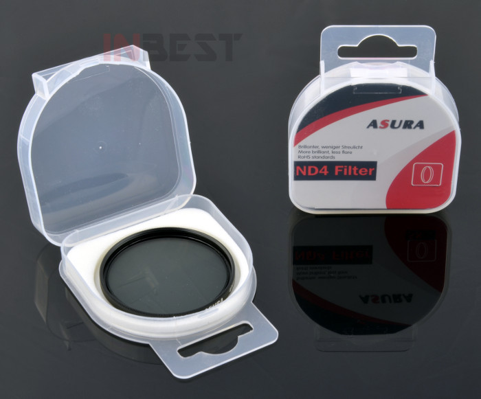 Полный серый фильтр 72 мм оптическое стекло NDX4 Asura Diameter 72 мм