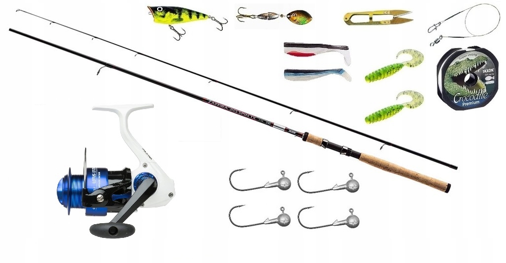 Jaxon Zaffira Jig Spin 2,70 Kołowrotek Akcesoria