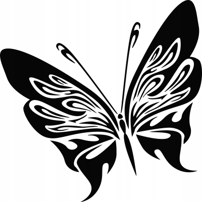 

Naklejka na ścianę z motylem Motyl 35 cm