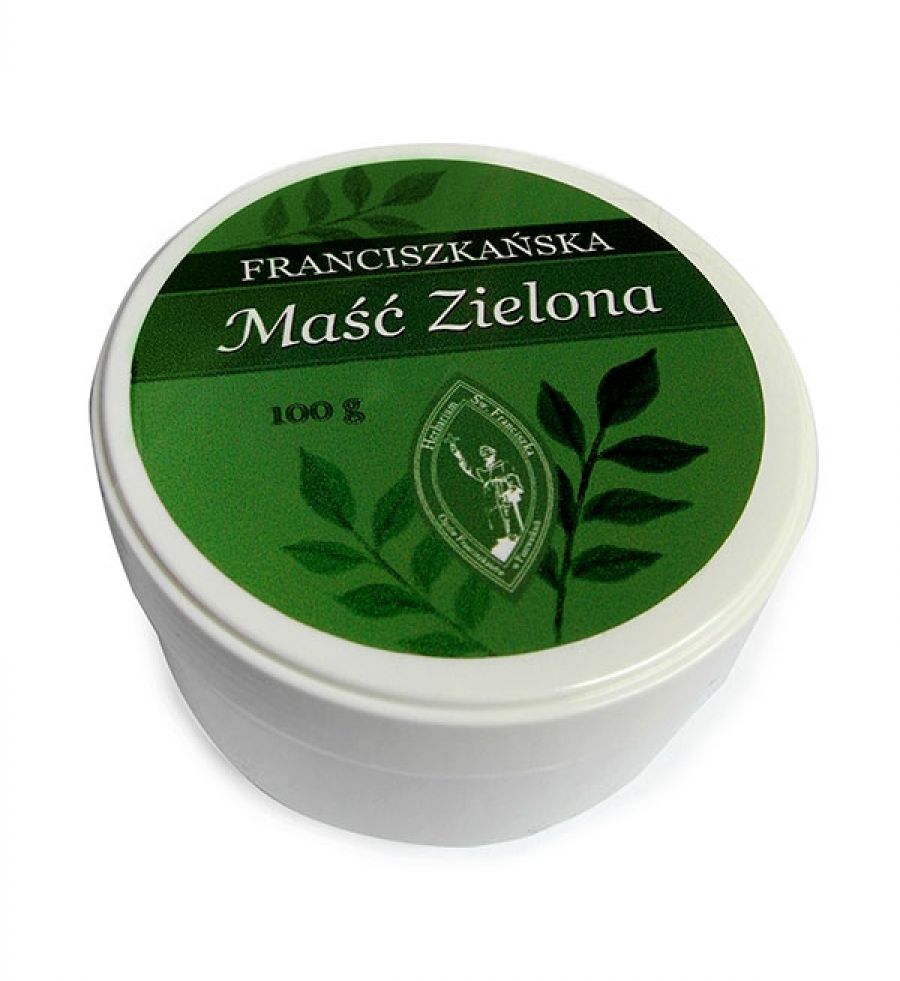 

Franciszkańska Maść Zielona skóra atopowa 100g