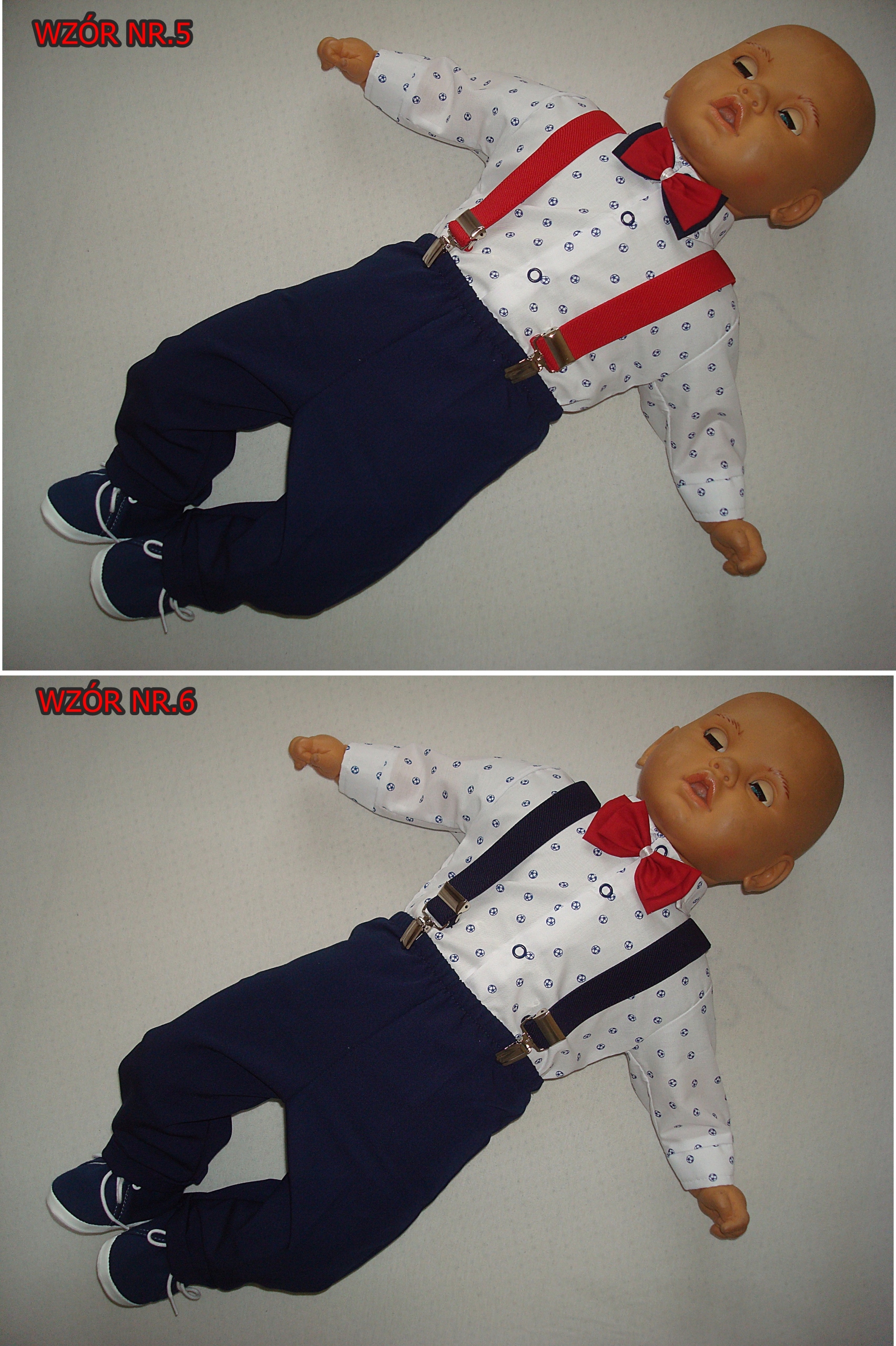 ZIMA SPODNIE OCIEPLANE KOMPLET CHRZEST r.92 INNE Rozmiar 92