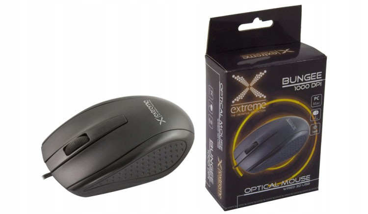 

Mysz Bungee Myszka Usb Esperanza XM110K 1000dpi