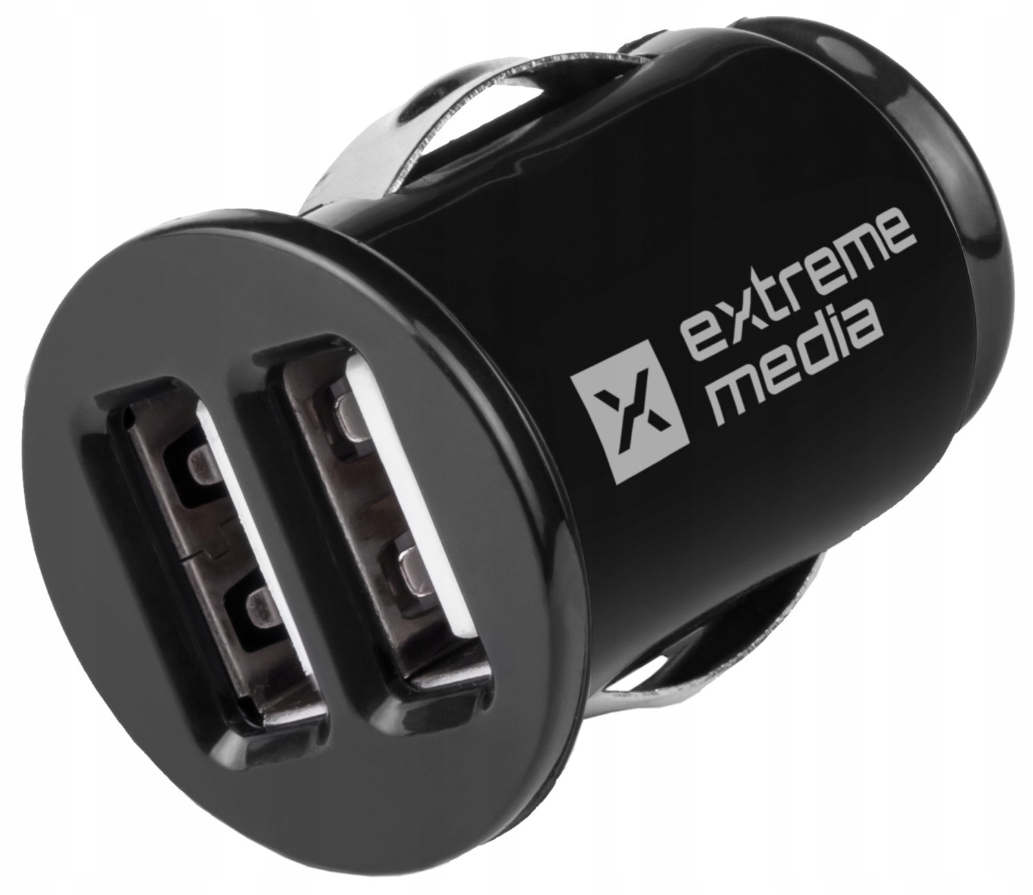 

Mała Ładowarka samochodowa Usb 12/24V 2xUSB 2.1A