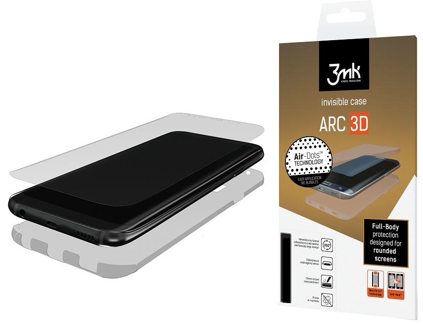 

3MK Arc 3D Folia Tył Przód Cały Do Galaxy S8+ Plus