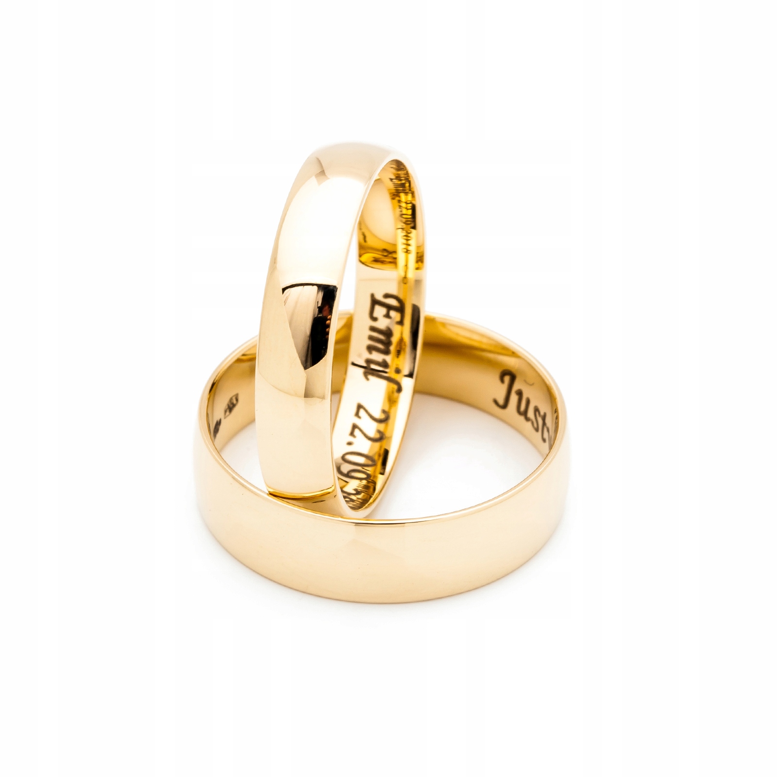 Zlaté Prsteny 14K 6,5 mm id A-108