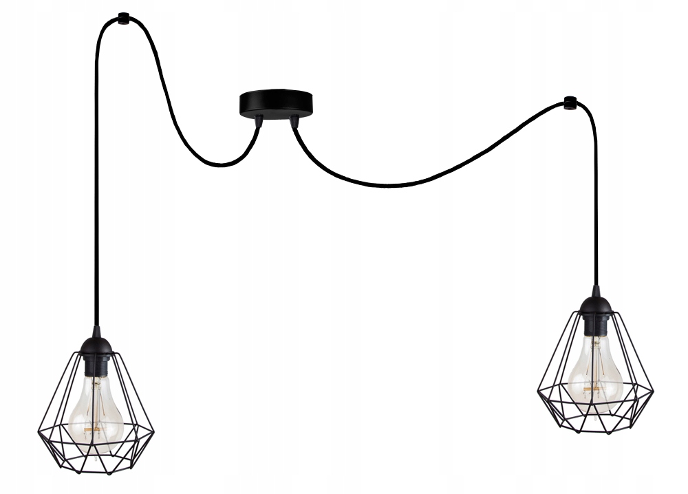 

Wisząca Sufitowa Lampa Żyrandol Diament Pająk 2