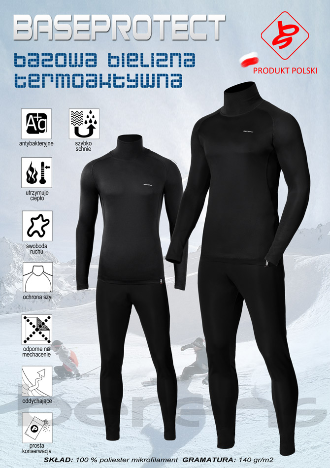 BERENS bielizna termoaktywna Z GOLFEM L+PREZENT! Marka bez marki
