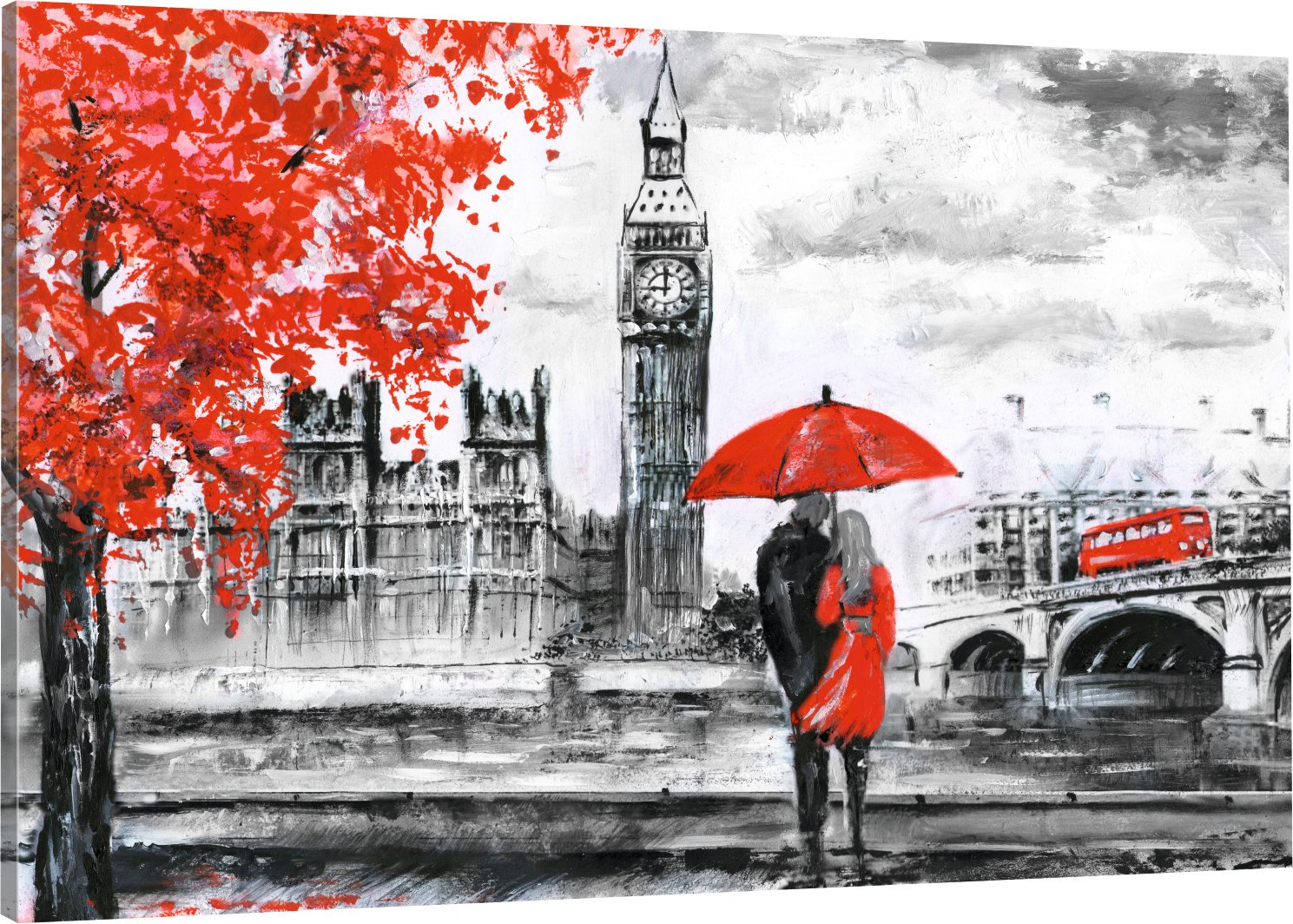 

Obraz Na Płótnie Londyn Big Ben 120x80cm Hit