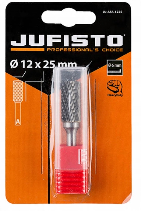 

Frez Pilnik Obrotowy Do Metalu Stali fi 12mm x 25
