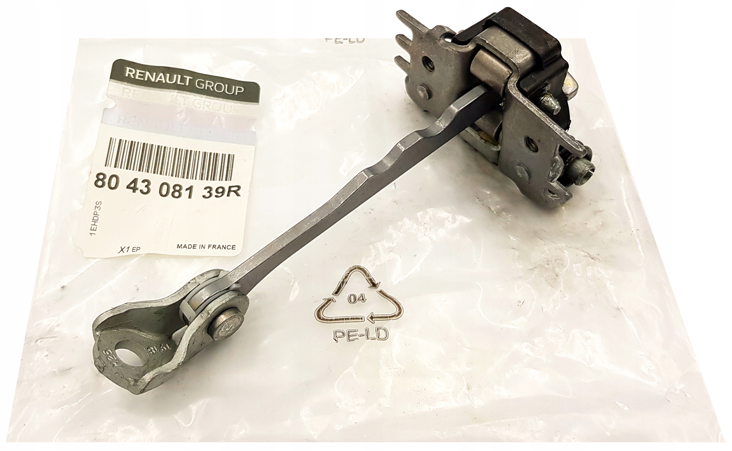 804308139R - RENAULT SCENIC III 3 GRAND ОБМЕЖУВАЧ ПЕРЕДНІХ ДВЕРЕЙ