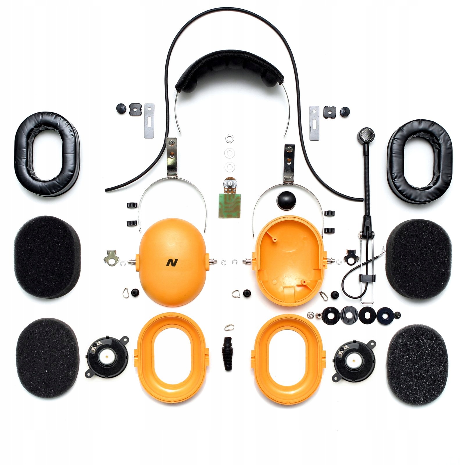 SŁUCHAWKI DLA GRACZY nRaptor Pro NAVCOMM GAMINGOWE Kolor czarny