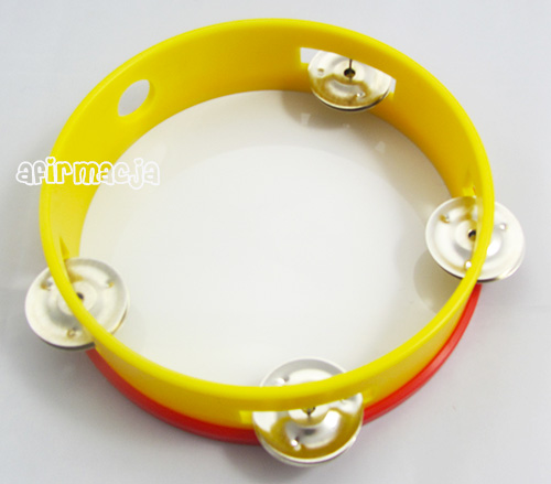 TAMBURYNO - ZABAWKA MUZYCZNA - ŚREDNICA 21 CM Płeć Chłopcy Dziewczynki