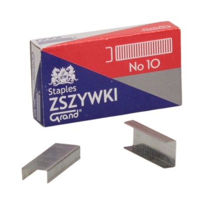 

Zszywki 10/6 Cynkowe (1000) Grand