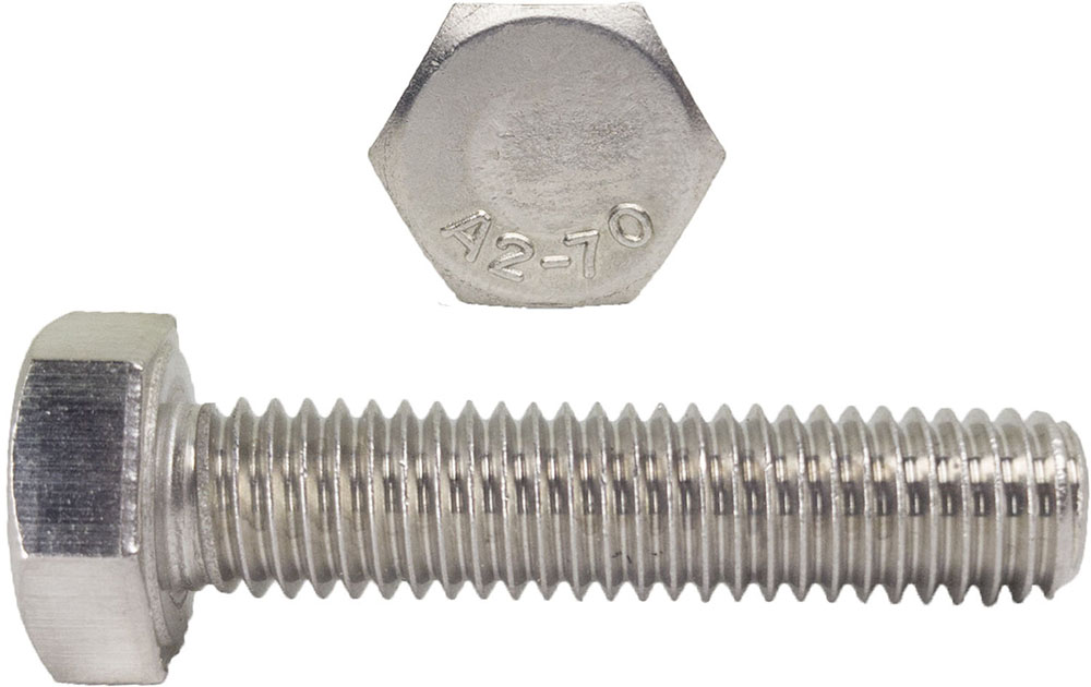 

M6x16 Śruby nierdzewne A2 Din 933 10szt