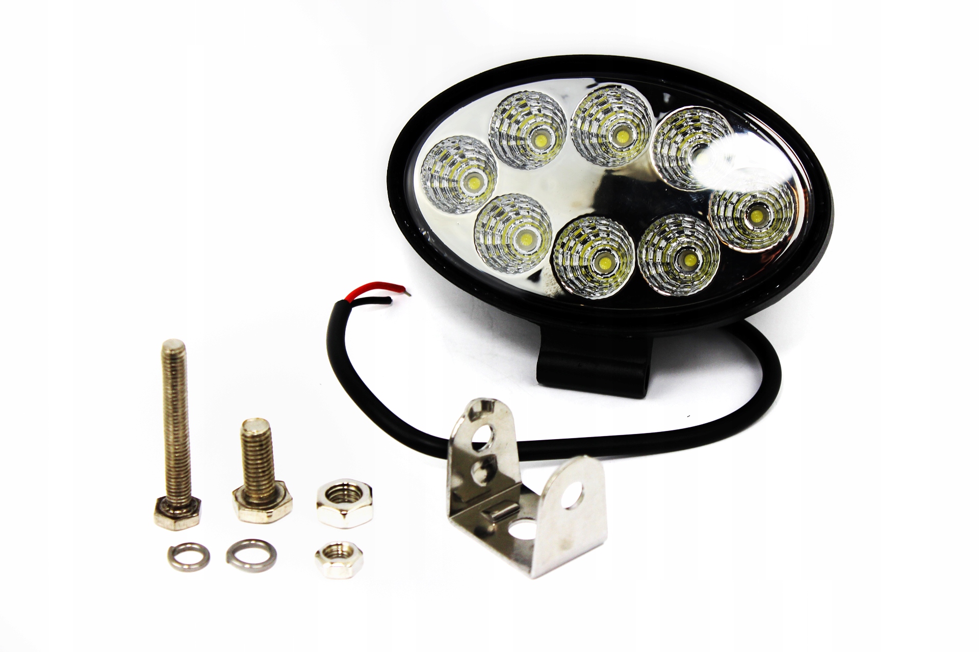 LAMPA LED ROBOCZA 8 LED OWALNA HALOGEN 12 24V PARA Weight with packaging 1 kg