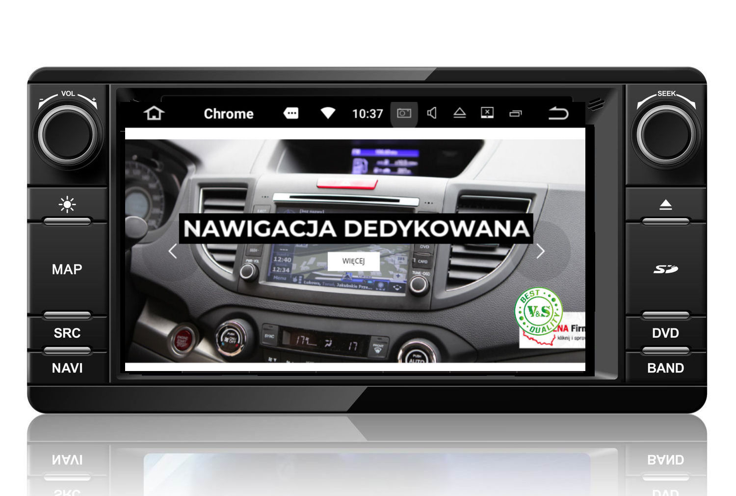 V S TFT Sharp Nawigacja Mitsubishi ASX R Line Model V S Business Line Mitsubishi