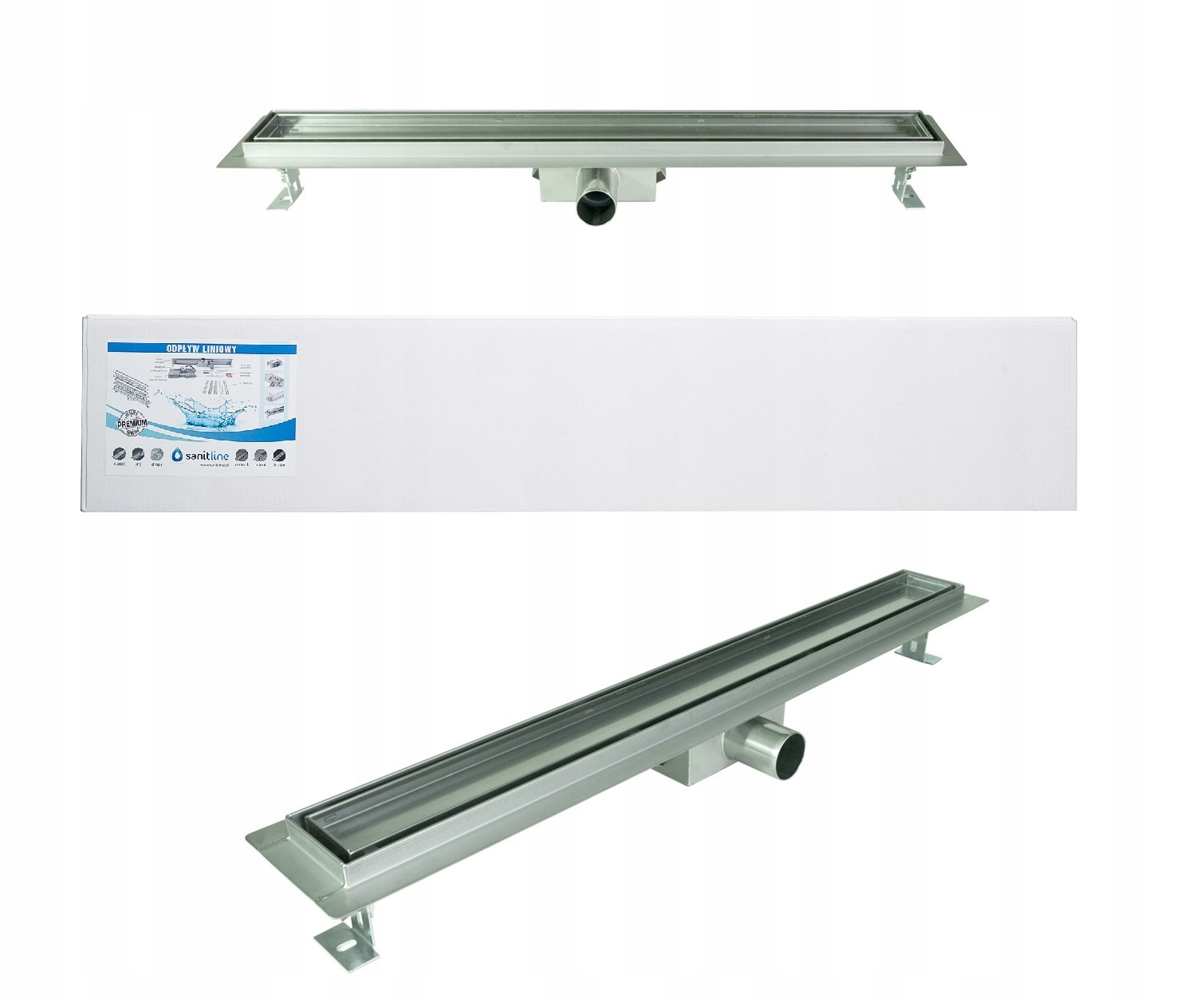 

Odpływ liniowy Sanitline Ceramik 50cm Pod Płytkę