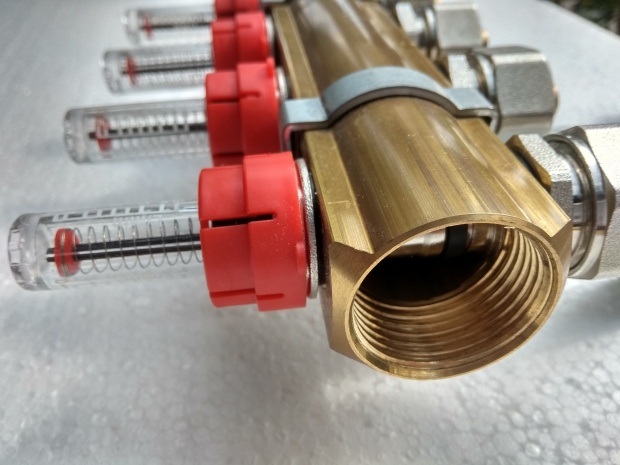 ROZDZIELACZ 5 DO PODŁOGÓWKI + ZŁĄCZKI PEX 16 WARTO Kod producenta RM-DP-5