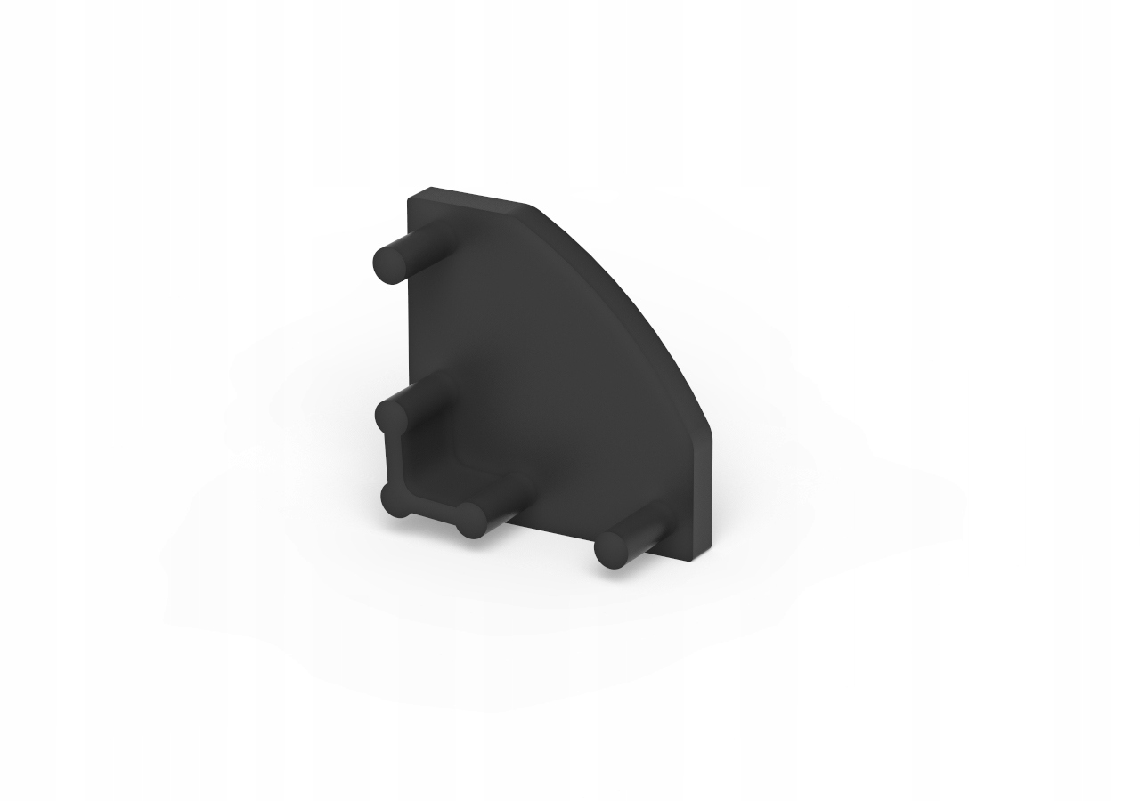 ZAŚLEPKA do PROFILI ALU typ C do LED 2szt/kpl 2kol EAN (GTIN) 5904261920594