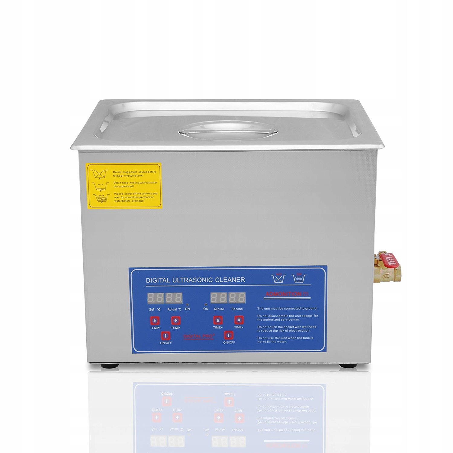 MYJKA ULTRADZWIEKOWA 15L PS 60A 760W KOSZ Weight with packaging 8 kg