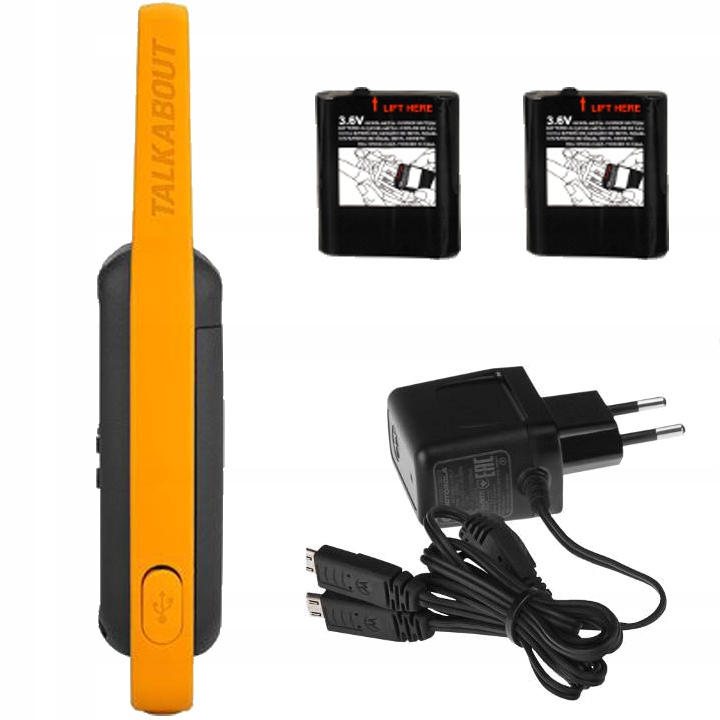 KRÓTKOFALÓWKI MOTOROLA T82 EXTREME +ZESTAWY SŁUCHAWKOWE Z MIKROFONEM |8 szt Rodzaj krótkofalówka