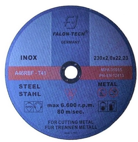 

Tarcza Tarcze Do Ciecia Metalu 230/2.0 mm Inox