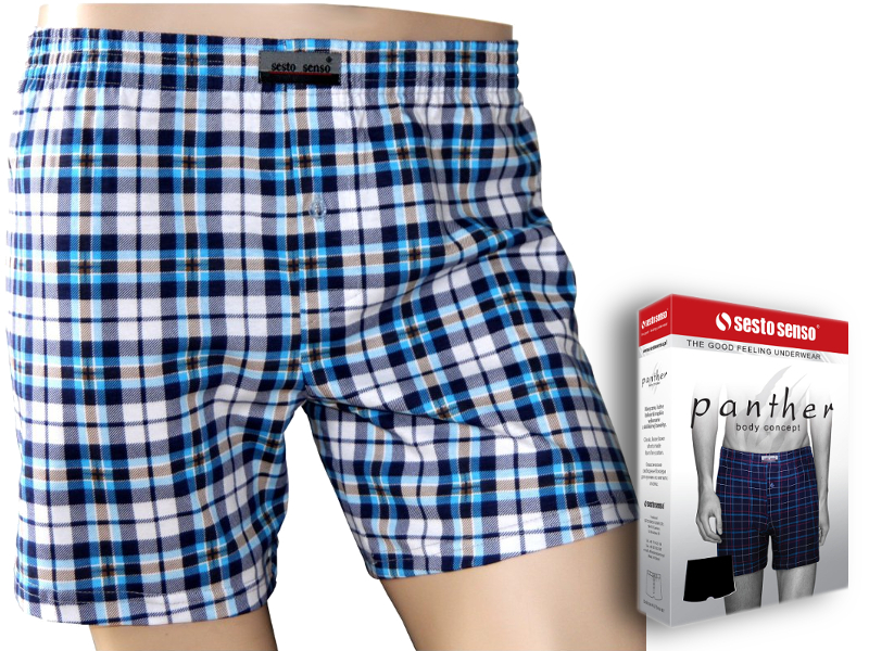 

Bokserki Panther luźne Sesto Senso męskie - r 4XL