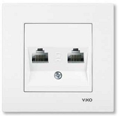 

Gniazdo Rj 45 Rj 11 Viko Panasonic Karre