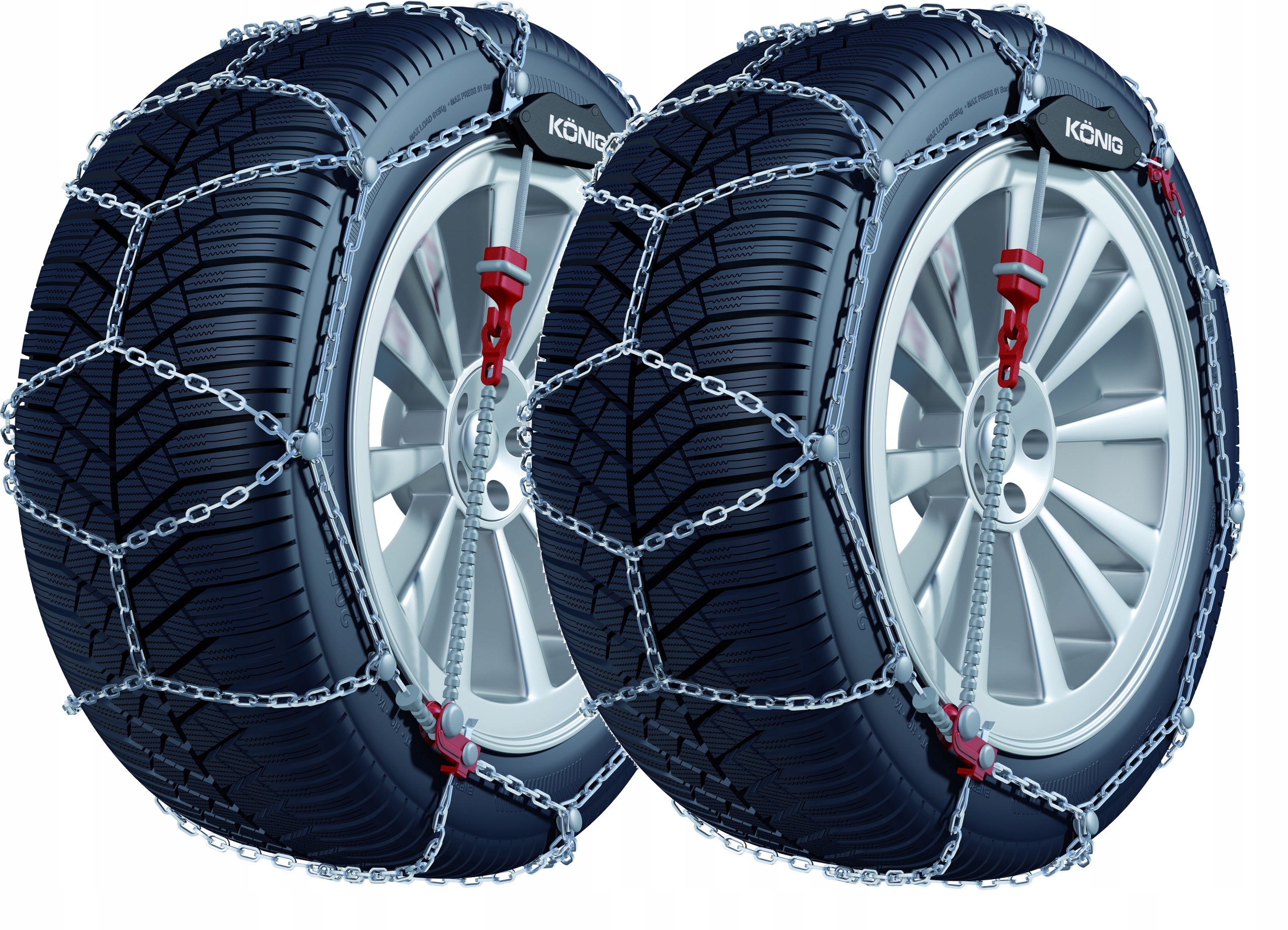 SNOW CHAINS KONIG EASY FIT 102 CU9 255 35R18