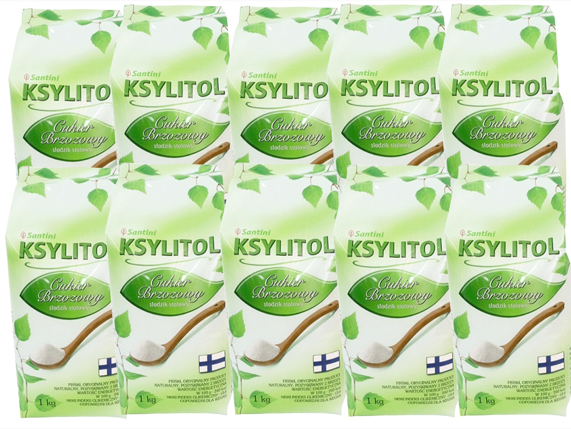 XYLITOL fínsky 10 kg 100% breza cukru, ekonomika