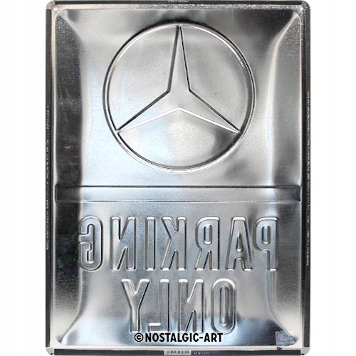 Tablica szyld MERCEDES-BENZ PARKING ONLY 30x40 EAN (GTIN) 4036113232621