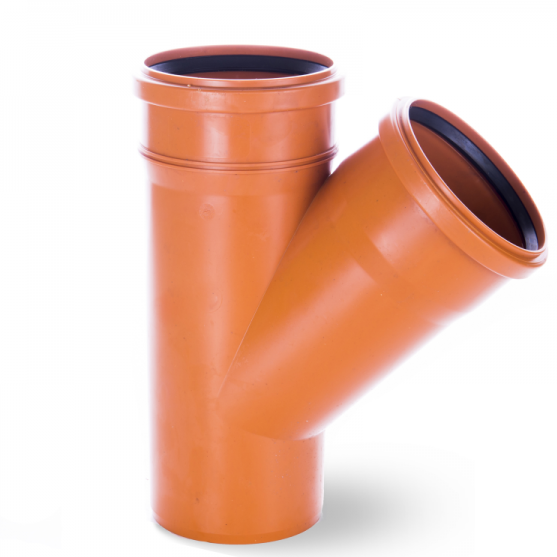 

Trójnik kanalizacyjny Pcv 200/200/45 Pvc zewn.