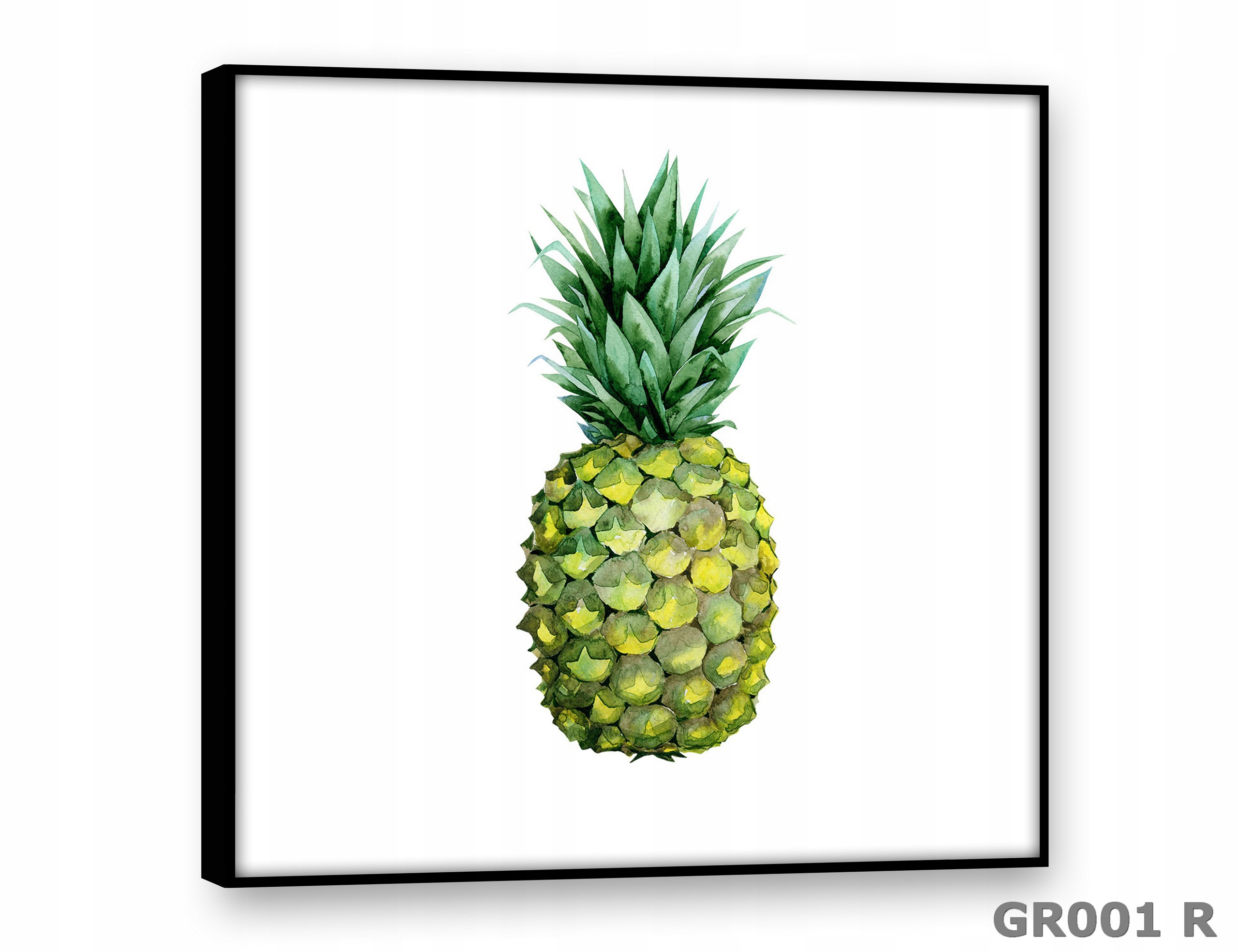 Obrazy Na Plotnie 30x30 Obraz Nowoczesny Ananas 7675778466