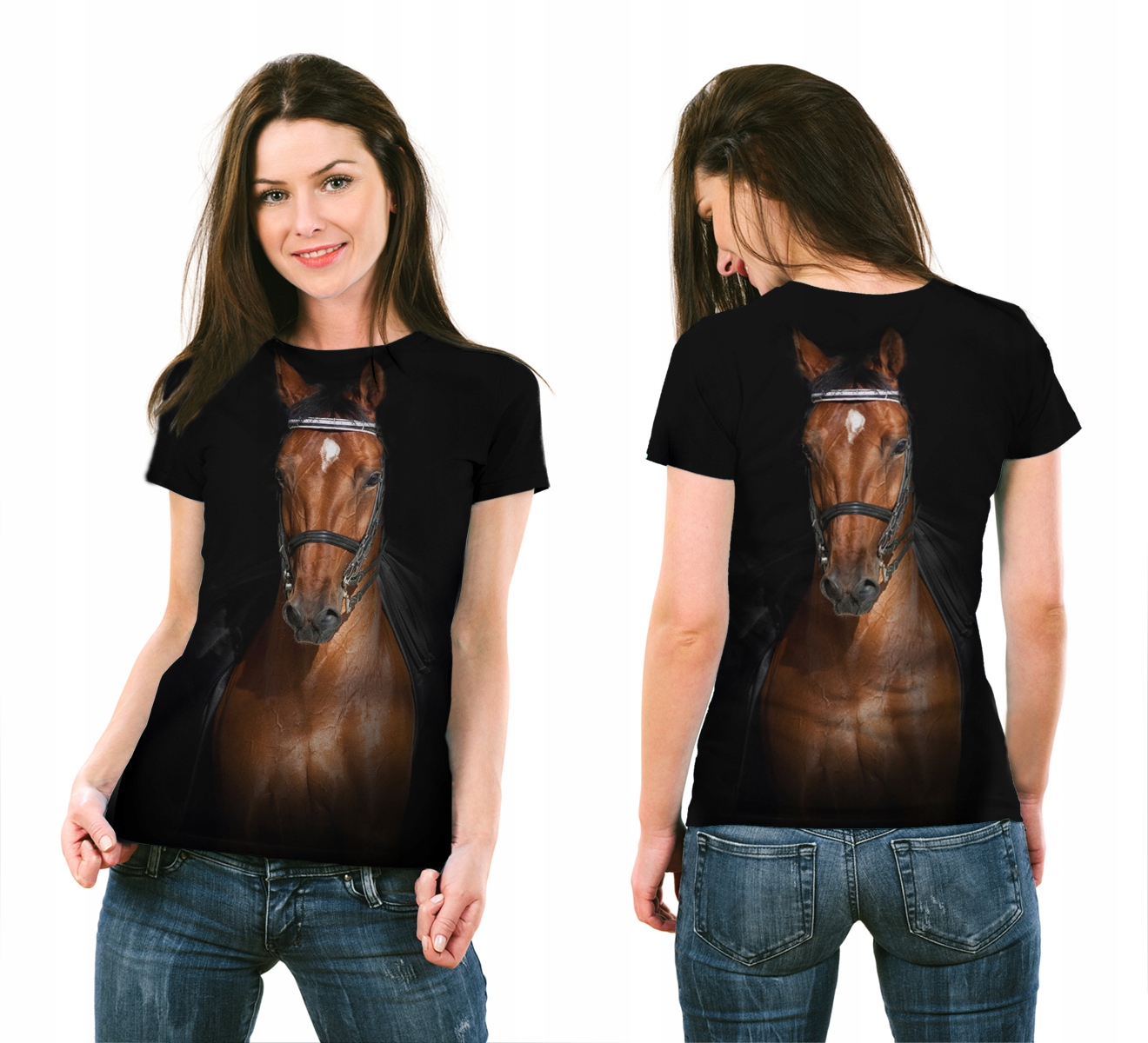 

Koszulka 3D T-shirt Gniady Koń XL Młodzieżowa