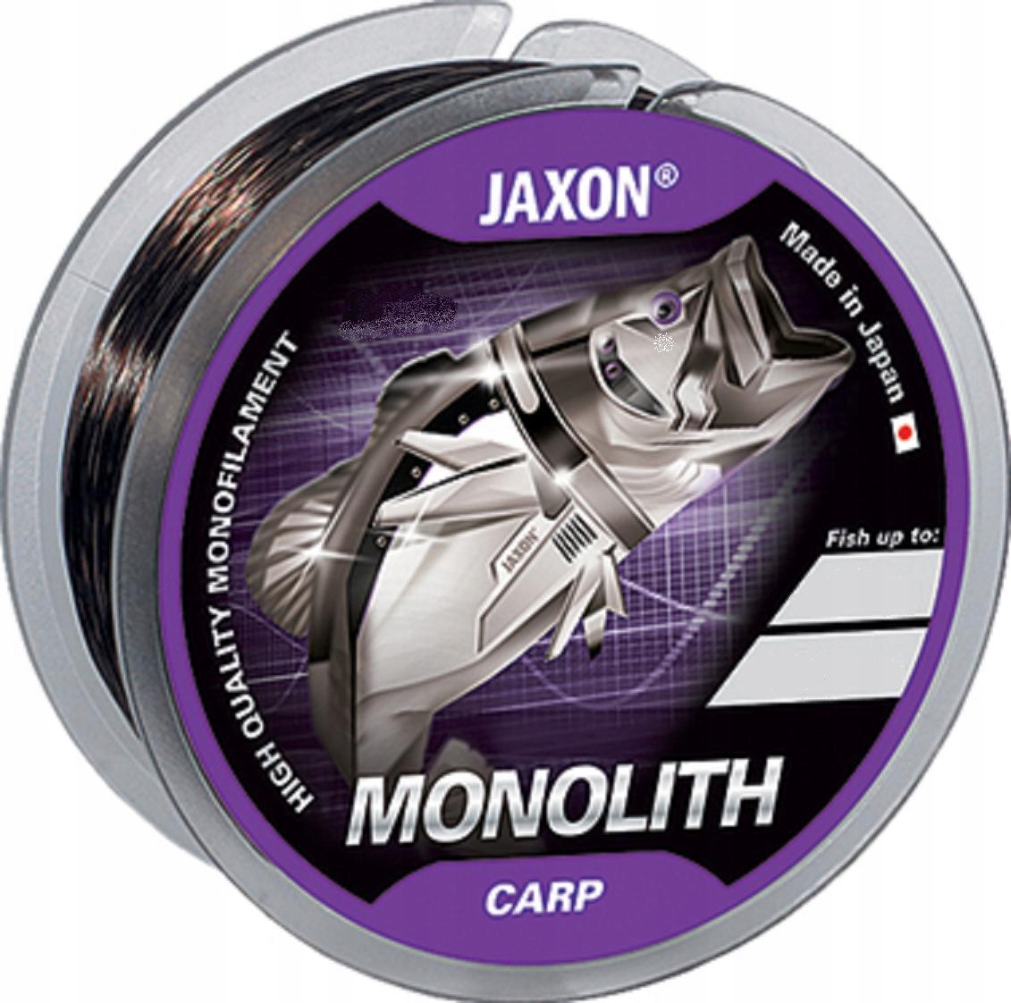 

Żyłka Jaxon Monolith Carp 0,25 MM 13 kg 600m Japan