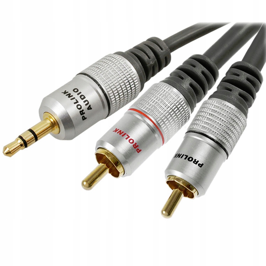 

Kabel mini Jack 3.5 - 2RCA Prolink Exclusive 7.5m