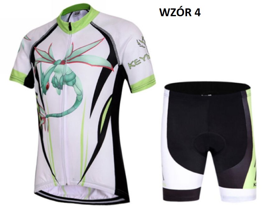 STRÓJ ROWEROWY NA ROWER DLA DZIECKA CHŁOPAKA M Kolor żółty