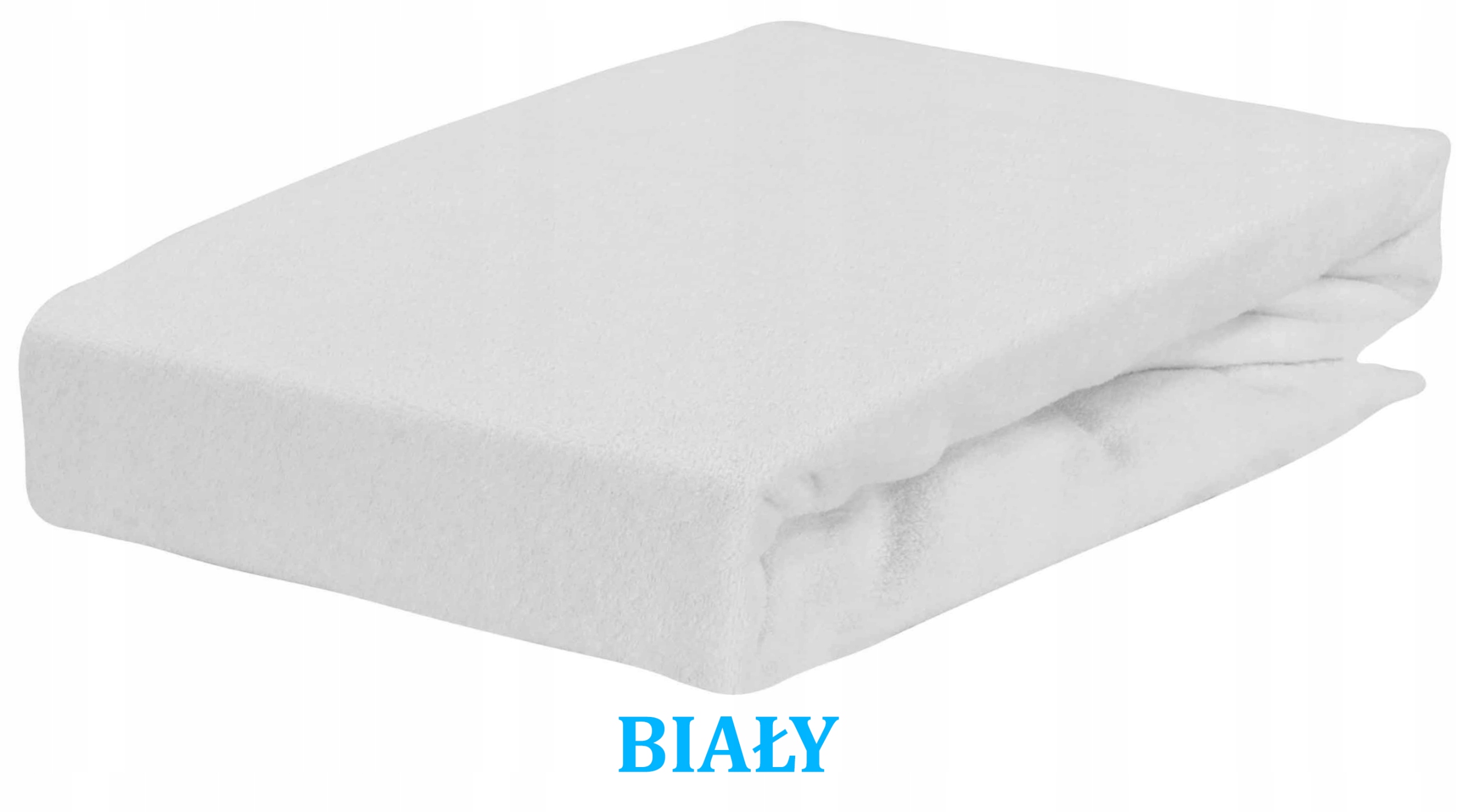 

Prześcieradło Frotte Z Gumką 160x200 Białe