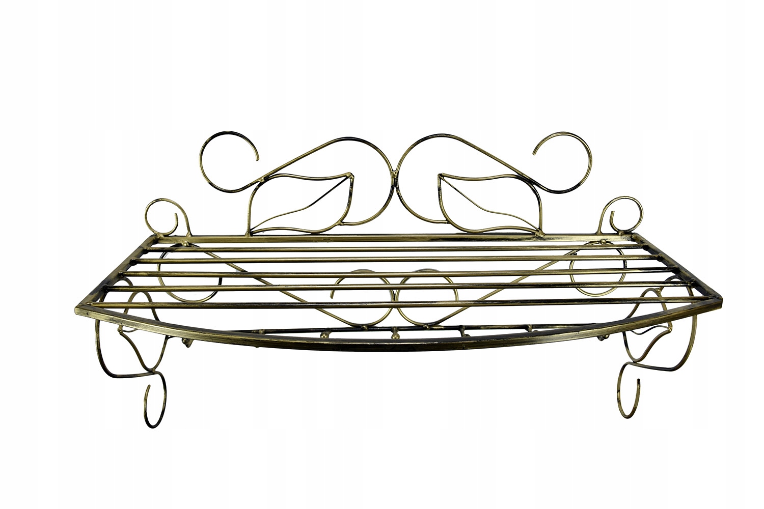 METALOWY WIESZAK NA UBRANIA Z PÓŁKĄ WISZĄCY Marka Gramix